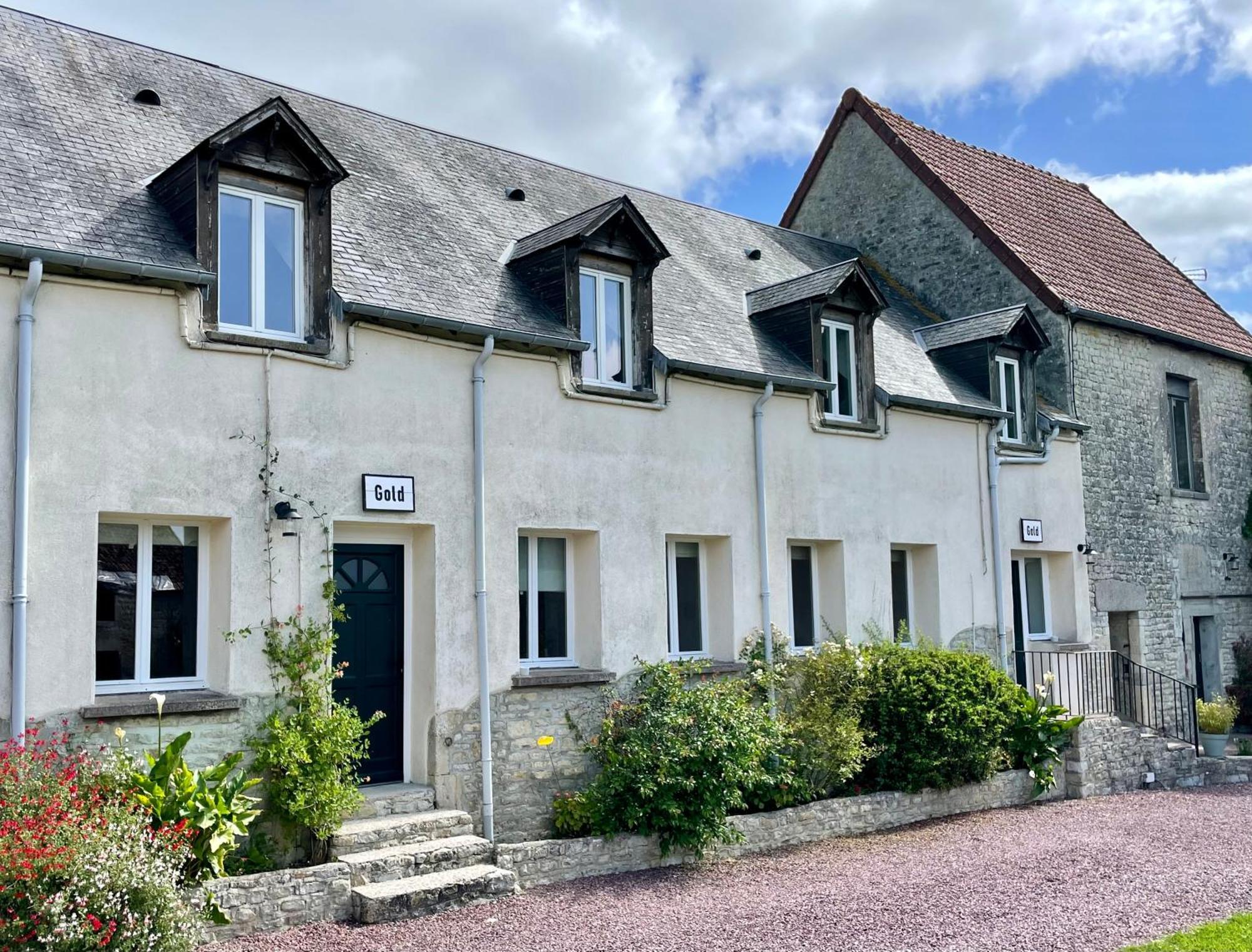Gite Gold - La Ferme Delaunay Saint-Come-du-Mont Buitenkant foto